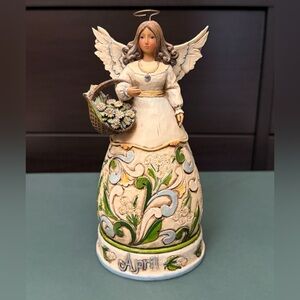 Jim Shore April Angel Figurine
